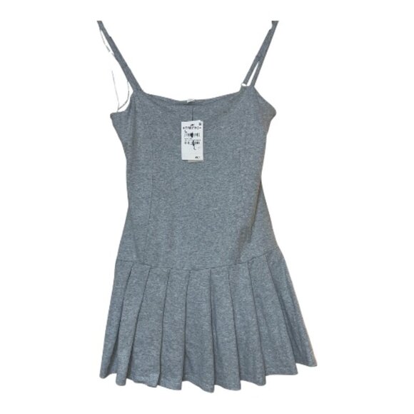 BP Sporty Skort Romper | Heather Grey | S - Picture 1 of 7